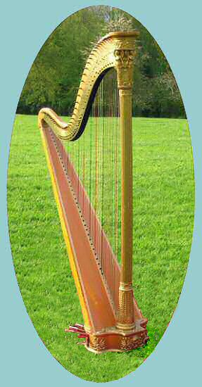 Erard pedal harp